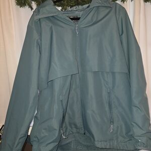 Champion Blue Windbreaker Jacket for Women